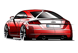 Audi TT - Heckansicht