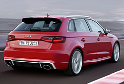Audi RS3 Sportback - Heckansicht
