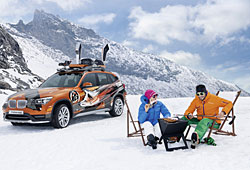 BMW Concept K2 Powder Ride