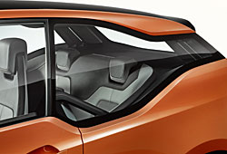 BMW i3 Coupe Concept Seitenfenstergrafik