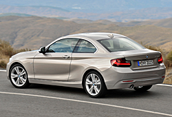 BMW 2er Coupe Modern Line - Seitenansicht