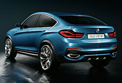 BMW Concept X4 - hintere Seitenansicht