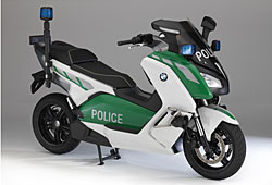 BMW C Evolution - Visionsfahrzeug für den Behördeneinsatz