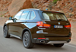 BMW X5 xDrive50i Design Pure Experience Sparkling Braun - Heckansicht