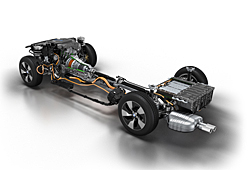 BMW 3er Plug-in-Hybrid Prototyp - Antriebsstrang