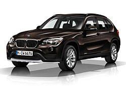 BMW X1 - Frontansicht - Farbe Sparkling Brown Metallic
