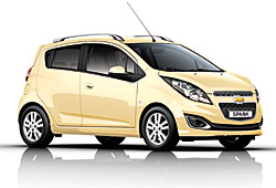 Chevrolet Spark, Modelljahr 2013, Seitenansicht