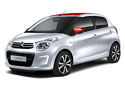 Citroen C1 - seitliche Frontansicht