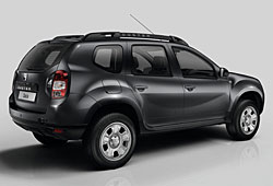 Dacia Duster - seitliche Heckansicht