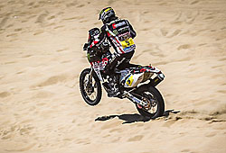 Dakar 2013 - Husqvarna-Pilot in Action