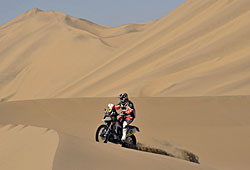 Dakar 2013 - Husqvarna-Pilot in Action