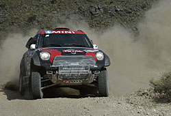 Dakar 2015 - Orlando Terranova holt im Mini den Sieg der dritten Etappe