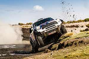 Dakar 2016 - Siebte Etappe: Nasser Al-Attiyah im All4 Mini von X-Raid