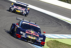 DTM Hockenheim - Mattias Ekström vorne gewinnt das DTM-Finale 2014