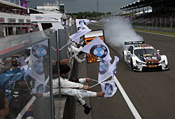 Marco Wittmann gewinnt den DTM-Lauf in Ungarn