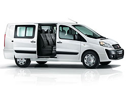 Fiat Scudo Shuttle in der Seitenansicht