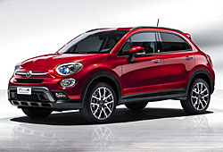 Fiat 500 X Opening Edition in Amore Rot