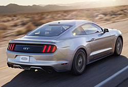 Ford Mustang - Heckansicht
