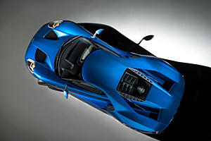 Ford GT von oben