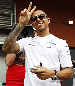 GP Belgien - Lewis Hamilton holt die Pole-Position