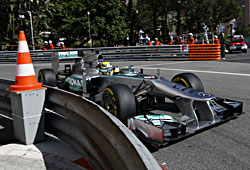 GP Monaco - Nico Rosberg im freien Training am Donnerstag