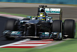 GP Ungarn - Pechvogel Nico Rosberg. Der Deutsche blieb ohne Punkte