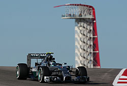 GP USA - Nico Rosberg steht auf der Pole-Position