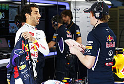 GP Ungarn - Daniel Ricciardo (Red Bull Racing) gewinnt das Rennen in Ungarn