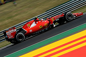 GP Ungarn - Rennen: Sebastian Vettel triumphiert in Ungarn