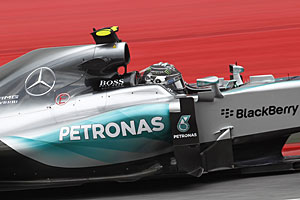 GP Österreich - Rennen: Rosberg fährt zu seinem elften Sieg