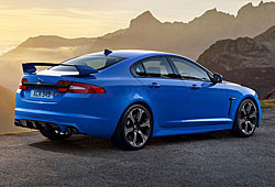 Jaguar XFR-S Heckansicht