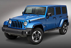 Jeep Wrangler Polar - seitliche Frontansicht