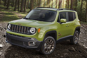 Jeep Renegade 75th Anniversary in Jungle Green