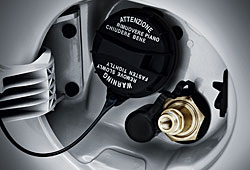 Kia Picanto 1.0 LPG - Tankstutzen fürs Benzin und fürs Erdgas