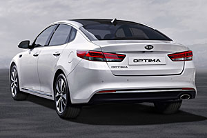 Kia Optima - Heckansicht
