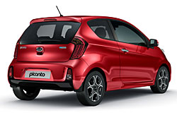 Kia Picanto - Heckansicht