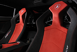 Lamborghini Gallardo 570-4 Super Trofeo Stradale, Sitze
