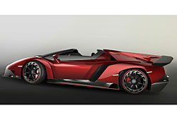 Lamborghini Veneno Roadster - Seitenansicht
