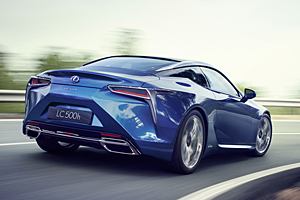 Lexus LC 500h - Heckansicht