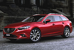 Mazda 6 Kombi seitliche Frontansicht