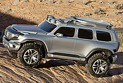 Mercedes Ener-G-Force-Studie - Seitenansicht