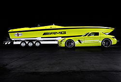 Concept Cigarette AMG Electric Drive und AMG SLS Coupé Electric Drive