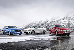 Mercedes A-, B- und CLA