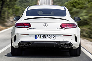 Mercedes-AMG C 63 S Coupé - Heckansicht