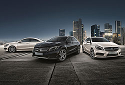 Mercedes Streetstyle - Sondermodelle: A-Klasse, CLA Coupé und GLA