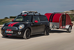 Mini Cowley Caravan - Außen- und Innenansicht