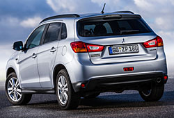 Mitsubishi ASX Heckansicht