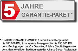 Fünfjahres-Garantiepaket - Mitsubishi