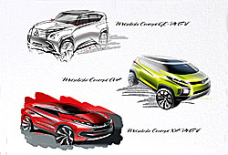 Mitsubishi-Studien in Genf 2014