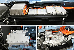 Nissan Leaf Elektroeinheit